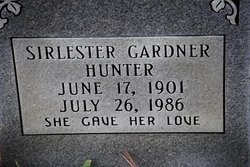 Sirlester <I>Gardner</I> Hunter 