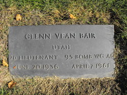 2LT Glenn Vean Bair 