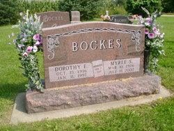 Dorothy Elizabeth <I>Jones</I> Bockes 