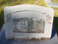 John W Jones 