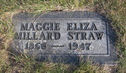 Margaret Eliza “Maggie” <I>Hughes</I> Millard Straw 