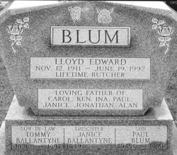 Lloyd Edward Blum 