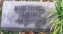 Marie Virginia <I>Herrell</I> Larkin 