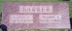 Minnie A. <I>Simonds</I> Barber 