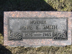 Janie E <I>McCathran</I> Smith 