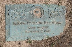 Rhoda <I>Lybrand</I> Bradshaw 