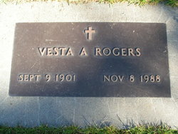 Vesta A <I>Langston</I> Rogers 
