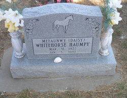Mefaunwy “Daisy” <I>Whitehorse</I> Haumpy 