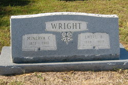 Minerva C. <I>Rowlett</I> Wright 
