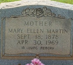 Mary Ellen <I>Barham</I> Martin 