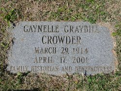 Gaynelle <I>Graybill</I> Crowder 