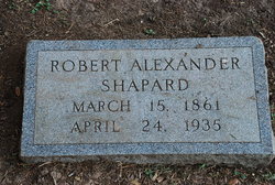 Robert Alexander Shapard 