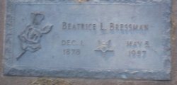 Beatrice Louisa <I>Wilcocks</I> Bressman 