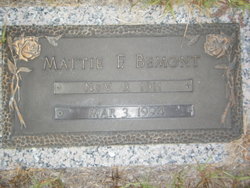Mattie <I>Frederick</I> Bemont 
