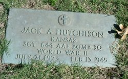 Sgt Jack A. Hutchison 