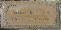Harriette B. Hartmann 