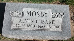 Alvin Lincoln “Babe” Mosby 