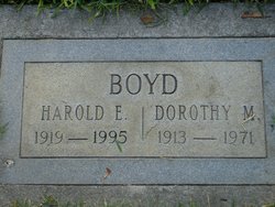 Dorothy M Boyd 