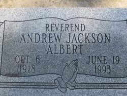 Rev Andrew Jackson Albert 