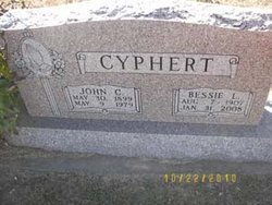 Bessie Lee <I>Fisher</I> Cyphert 