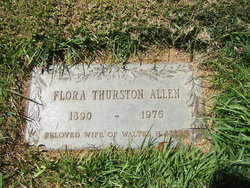 Flora <I>Thurston</I> Allen 