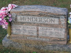Helen <I>Hamilton</I> Henderson 