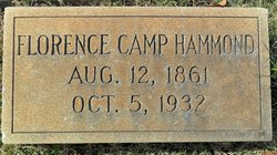 Florence <I>Camp</I> Hammond 
