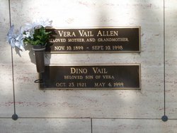 Vera <I>Vail</I> Allen 