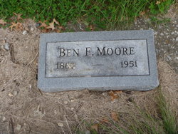 Benjamin F Moore 
