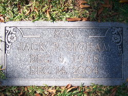Jack Pershing Bigham 