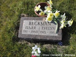 Evelyn <I>Edwards</I> Beckman 