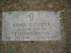 Ethel Shirley <I>Custer</I> Bouton 