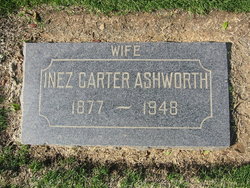 Inez <I>Carter</I> Ashworth 
