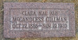 Clara Mae <I>Ash</I> Gillman 
