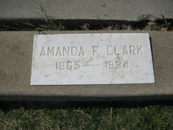 Amanda F <I>Waford</I> Clark 