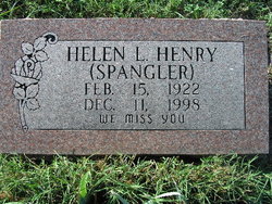 Helen L. <I>Spangler</I> Henry 