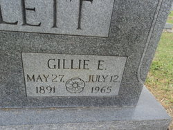 Gillie Ethel <I>Sullivan</I> Bartlett 