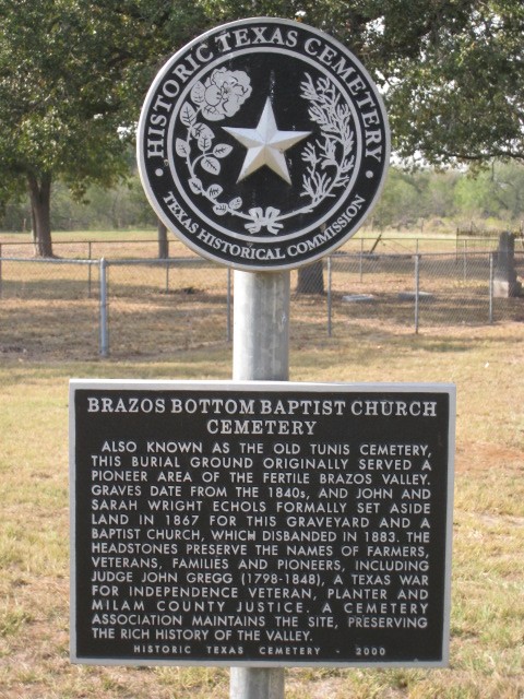 Brazos Bottom Baptist Cemetery