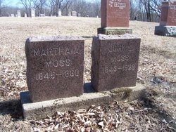 Martha Ann <I>Hickman</I> Moss 