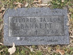 Delores <I>Taylor</I> Barrett 