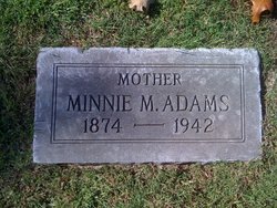 Minnie May <I>Cossey</I> Adams 