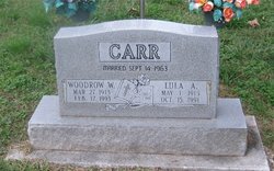 Woodrow Wilson Carr 