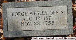 George Wesley Orr Sr.