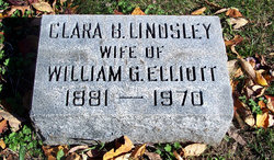 Clara B <I>Lindsley</I> Elliott 
