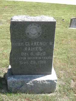 CPL Clarence M. Raines 