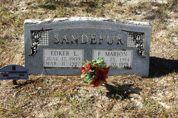 Frances Marion <I>Register</I> Sandefur 