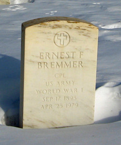Ernest F Bremmer 