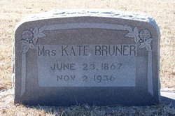 Francis Katherine “Kate” <I>Gardner</I> Bruner 
