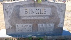 Roy Edward Bingle 