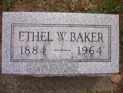 Ethel W <I>Williams</I> Baker 